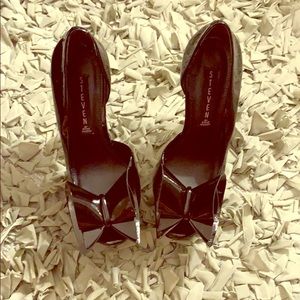 Steven black heels